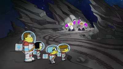 Oh, there's some. Those
two look quite active. - Big City Greens the Movie: Spacecation
