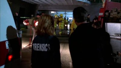 Oh, these fire guys
really know how to
      trash a crime scene. - CSI: Crime Scene Investigation
