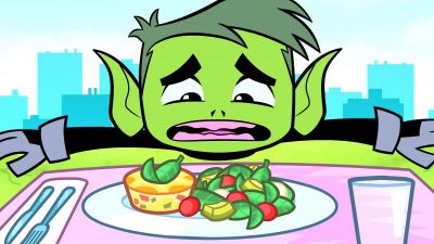 Oh. They took our
smile bones, bro. - Teen Titans Go!