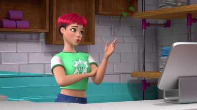 Oh, and they usually show up
with drinks - Barbie: A Touch of Magic