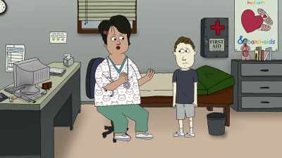 - Oh!
- They value athletics - Ten Year Old Tom