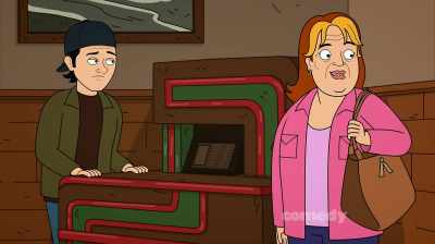 Oh. This doesn't mean he's not
an alien pod-person. - Corner Gas Animated