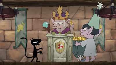 Oh, this? It doesn't even have
chocolate in it. - Disenchantment