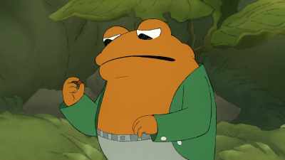 Oh. This is not my button. - Frog and Toad