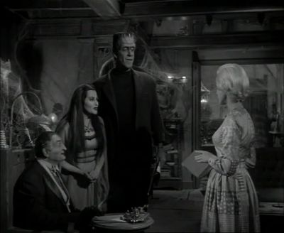 Oh my Those circles under your eyes - The Munsters