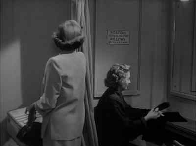 Oh, thought she'd never get out. - No Man of Her Own