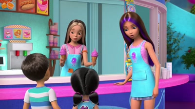 Oh tidak! Kalau begitu, kurasa ini gratis. - Barbie: Skipper and the Big Babysitting Adventure