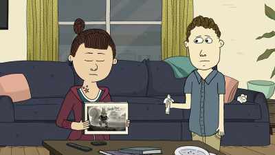 Oh, Tom, please,
don't eat it that way. - Ten Year Old Tom