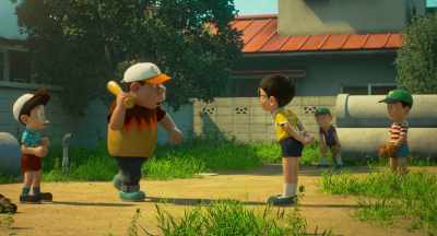 Oh, tumben kamu sendiri yang minta masuk. - Stand by Me Doraemon 2