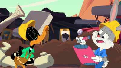 Oh, Tweety, how about you
try giving this a shot? - Bugs Bunny Builders