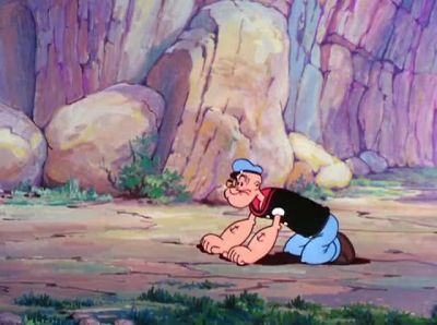 Oh two against one huh - Popeye the Sailor Meets Sindbad the Sailor