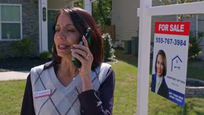- Oh, uh, he didn't
buy the house. - The Neighbors Are Watching