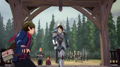 Oh, uh, that door's locked. - The Dragon Prince