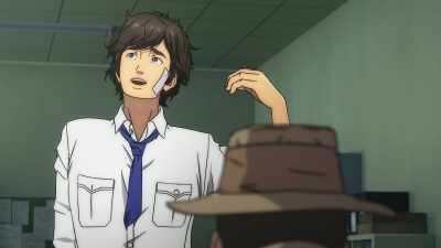 Oh, uh… I wonder
who that could have been. Uh… - LUPIN THE 3rd vs. CAT'S EYE