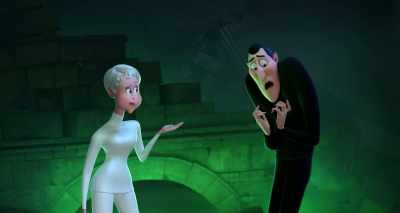 Oh, uh Well, you know,
vampires can predict the future, - Hotel Transylvania 3: Summer Vacation