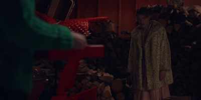 Oh, um good,
you found something to wear. - Red Snow