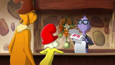 Oh, unfortunately,
you no longer have two million points. - Green Eggs and Ham
