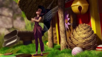 -Oh, Vidia.
-Huh! Not so safe now, is it? - Tinker Bell and the Great Fairy Rescue