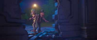 Oh, wait, my backpack! [grunts] - Tad, the Lost Explorer and the Emerald Tablet