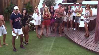 Oh, wait, camouflage bikini, - Love Island