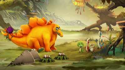 Oh, wait! Even your roar box
is gentle now. - Gigantosaurus