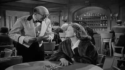 - Oh, waiter?
- Yes, madame? - Dangerous Crossing