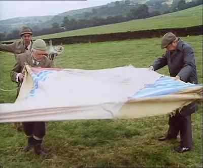 Oh, it wants to fly!
You can feel it! - Last of the Summer Wine