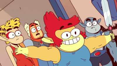 -Oh.
-[Warrior Maidens cheering] - ThunderCats Roar
