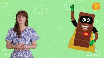 Oh, and watch out for terms
like chocolatey and made
with chocolate. - What Am I Eating? With Zooey Deschanel