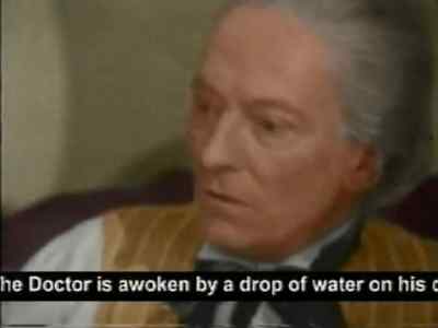 Oh , water ...
Water ... water! - Doctor Who
