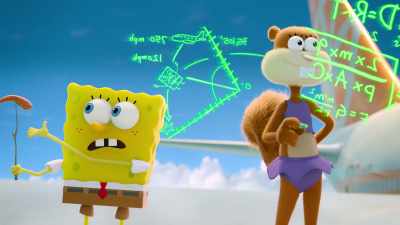 Oh, this weenie reminded me
of Squidward's nose. - Saving Bikini Bottom: The Sandy Cheeks Movie