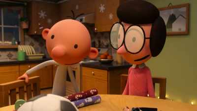 Oh, well, aren't
you being helpful? - Diary of a Wimpy Kid Christmas: Cabin Fever