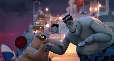 Oh, well,
Griffin here, he - Hotel Transylvania 3: Summer Vacation