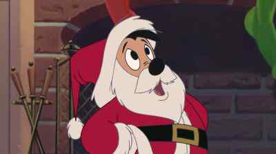 Oh well you know a camera adds 50 pounds - Mickey's Once Upon a Christmas