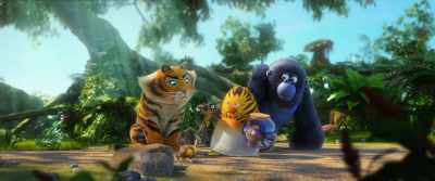 Oh, well, there's
just a crazy angry koala, - The Jungle Bunch