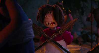 Oh, we're not going down
any mine, mammoth-mouth. - Early Man
