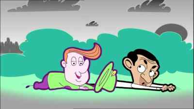 - Oh.
- We're safe. - Mr. Bean: The Animated Series