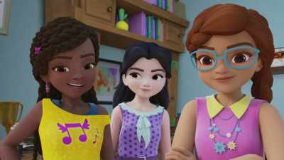 Oh, we're saying.
Three thousand. - LEGO Friends: Girls on a Mission