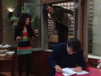 Oh what are you listening to him for - The Nanny