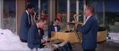 Oh, what do you suppose
that awful racket is? - The Party