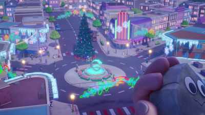 ♪ Oh, what fun it is to ride… ♪ - The Action Pack Saves Christmas