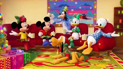 ? Oh what fun it is to ride ? - Mickey and the Very Many Christmases
