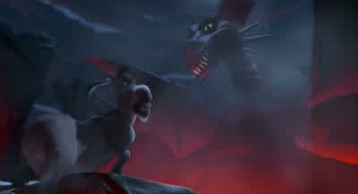 Oh, what large teeth you have. - Shrek