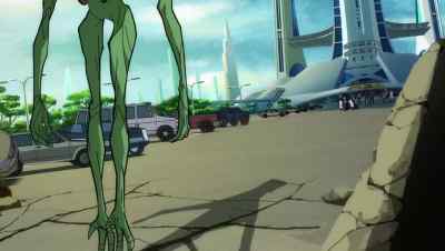 - Oh! What is that thing?
- What in God's name... - Superman: Man of Tomorrow
