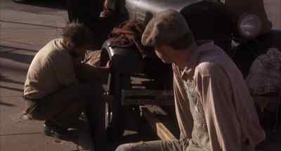 Oh, this wheel's bent. - Bound for Glory