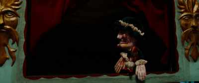 - Oh! Where's the baby's daddy gone?
- Where's he gone, Mr. Punch? - The Man Who Invented Christmas