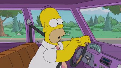Oh, why didn't I put on
my pizza-eating gloves? - The Simpsons