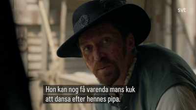 Oh, but wouldn't she make any
man's cock dance to her tune? - Jamestown