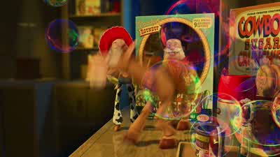 Oh wow Hey what's this thing doI get itThere's a snake in my boot - Toy Story 2