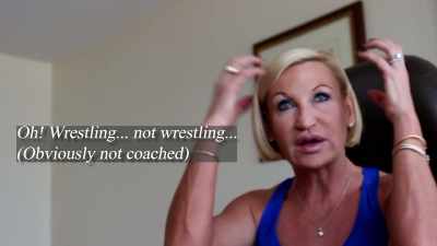 Oh, wrestling--
or not wrestling. - Hacking the Afterlife